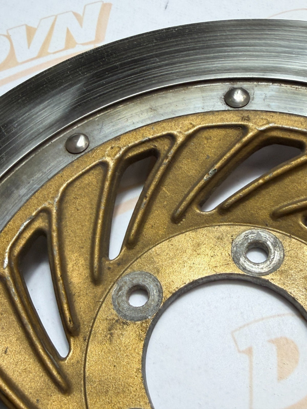 Honda OEM Left Front Brake Disc 1981-82 CX500 1983 CX650 CB1100F 45220-MC7-000