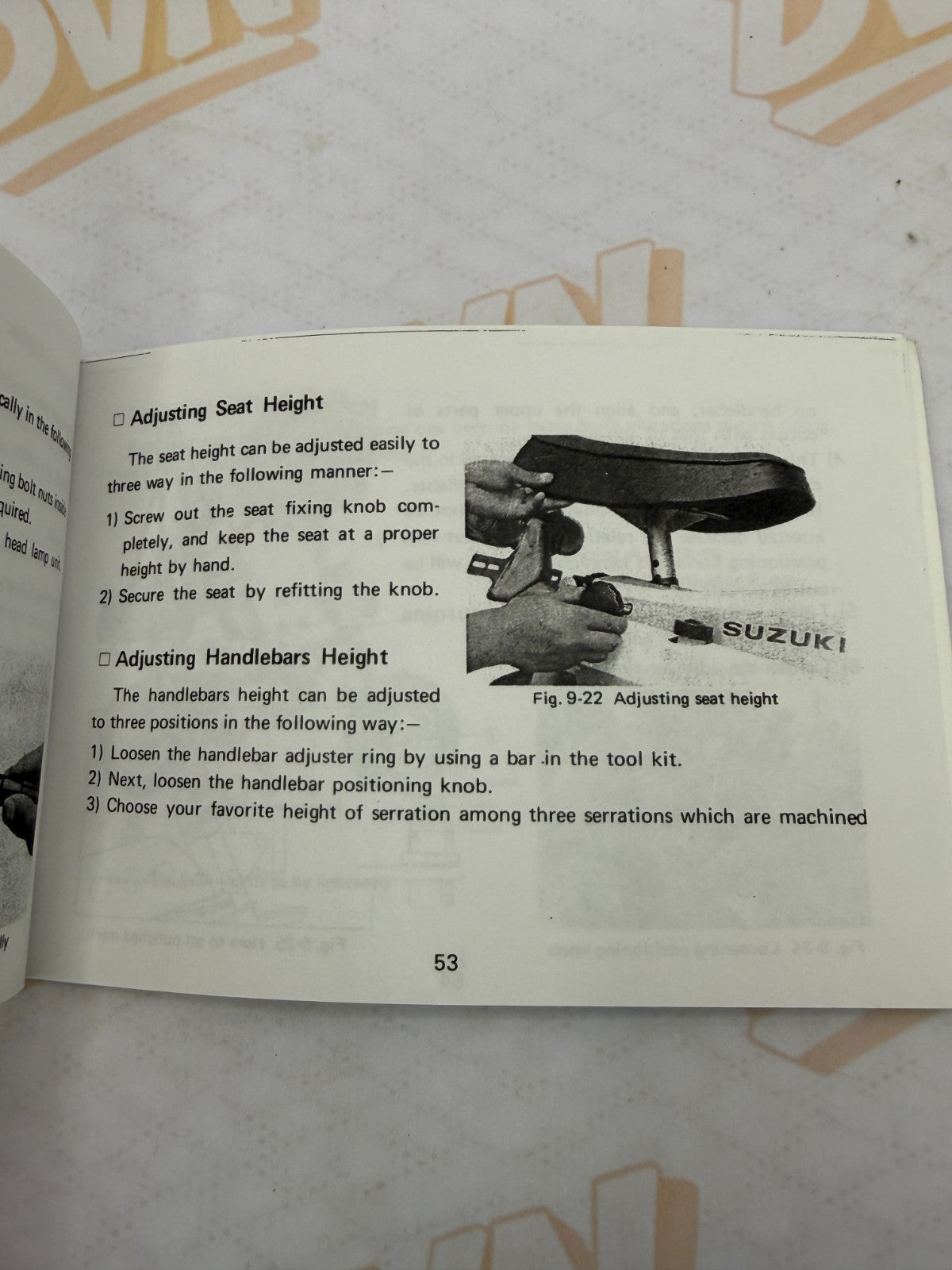 Suzuki MT50J OWNERS MANUAL