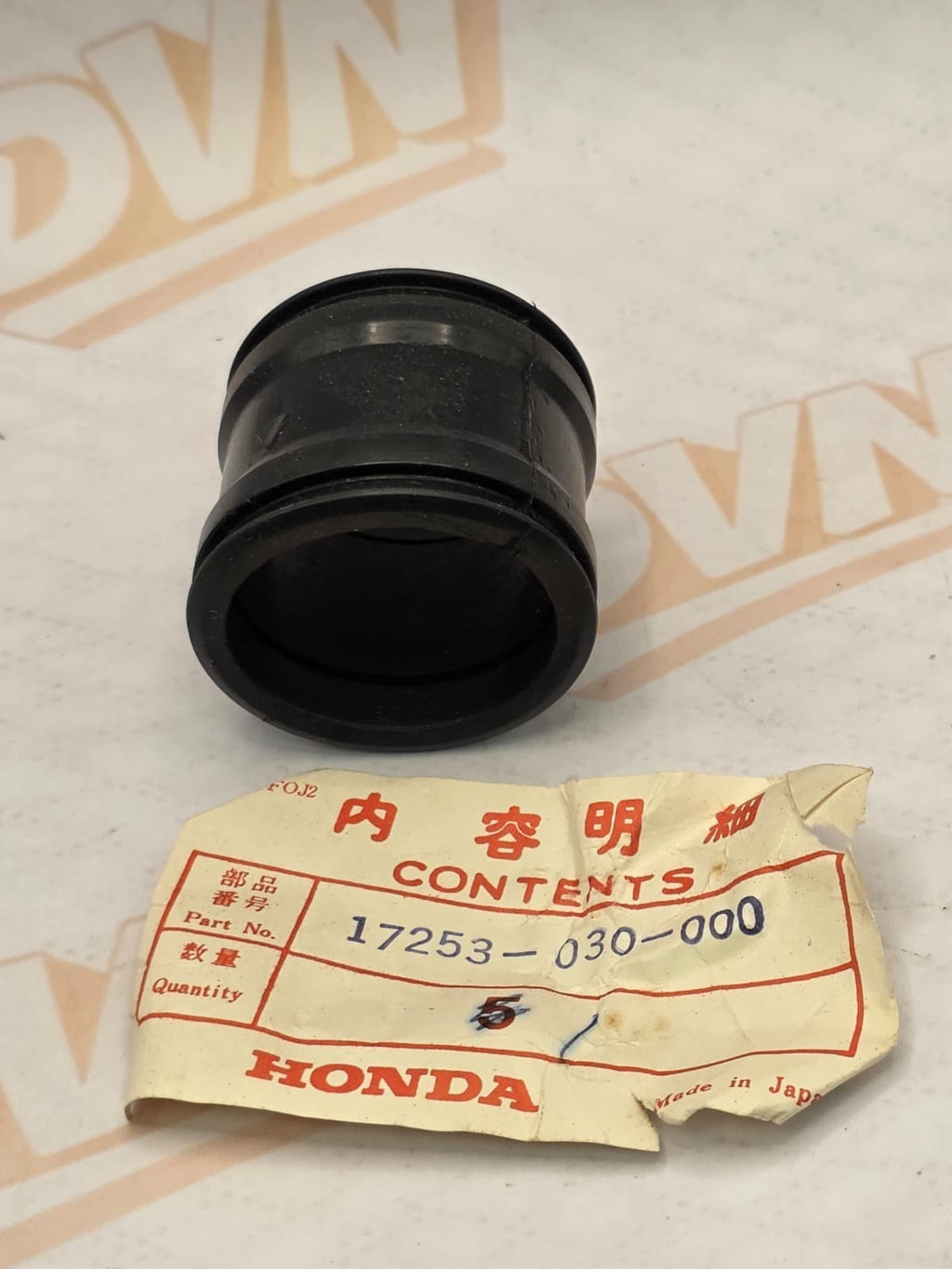 Honda NOS carburetor air connector tube CA200 CA 200 17253-030-000