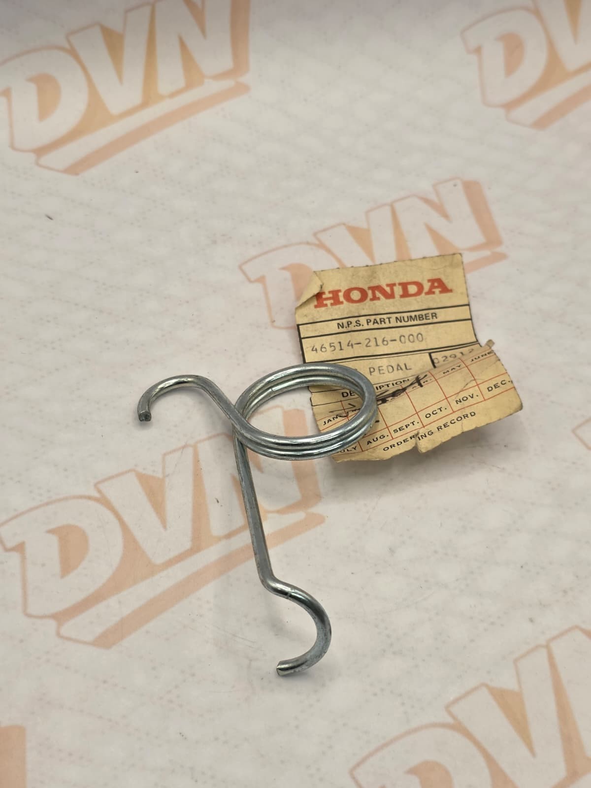 Honda Spring 46514-216-000 - CB160 CL160 CB93 Rear Brake Pedal GENUINE NOS