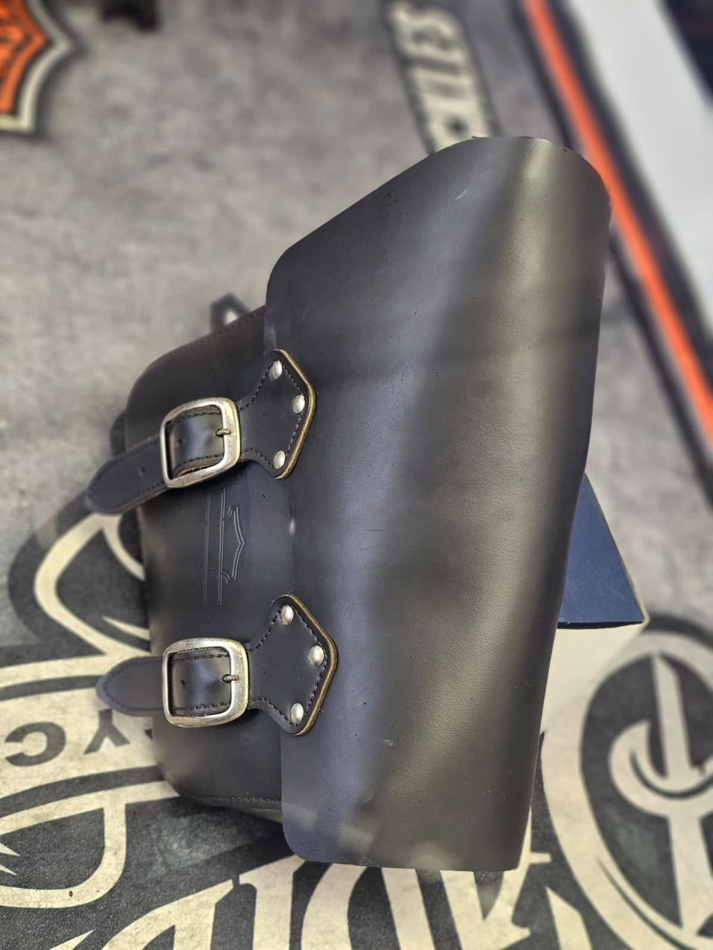 Harley Davidson Original Genuine Motorcycle Saddlebag Black