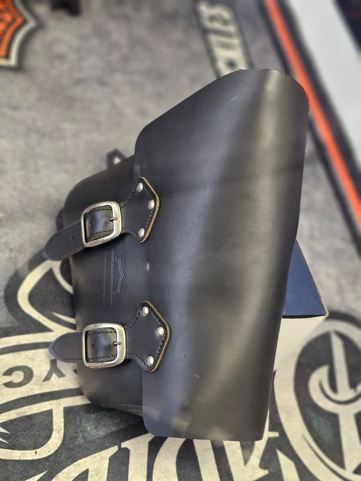 Harley Davidson Original Genuine Motorcycle Saddlebag Black