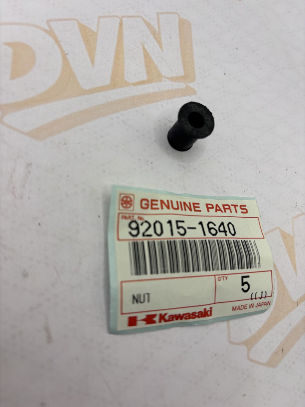 Kawasaki NOS NEW 92015-1640 Well Nut 5mm ZX ZX1100 ZX1000 ZX900 ZX750 ZX600