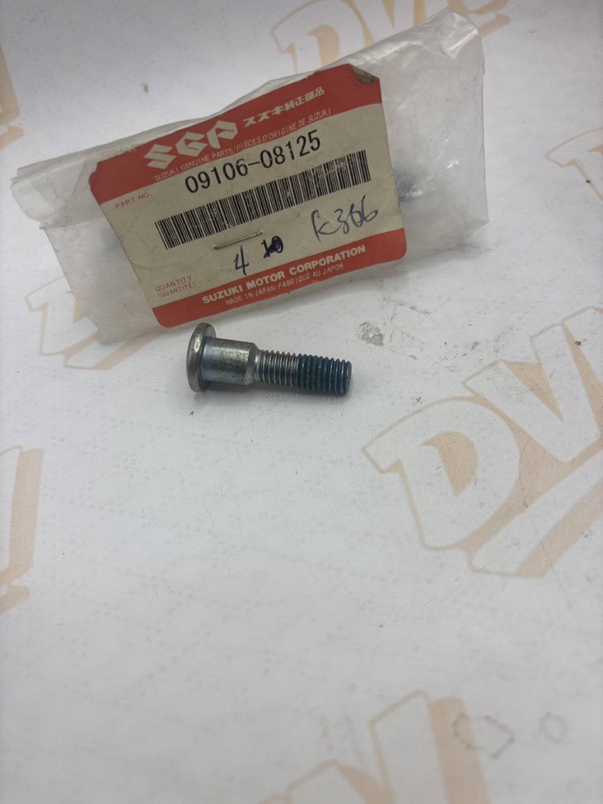 Suzuki NOS NEW 09106-08125 Bolt 8x33 GS GSF GSX GSF RF TL VL VS VZ