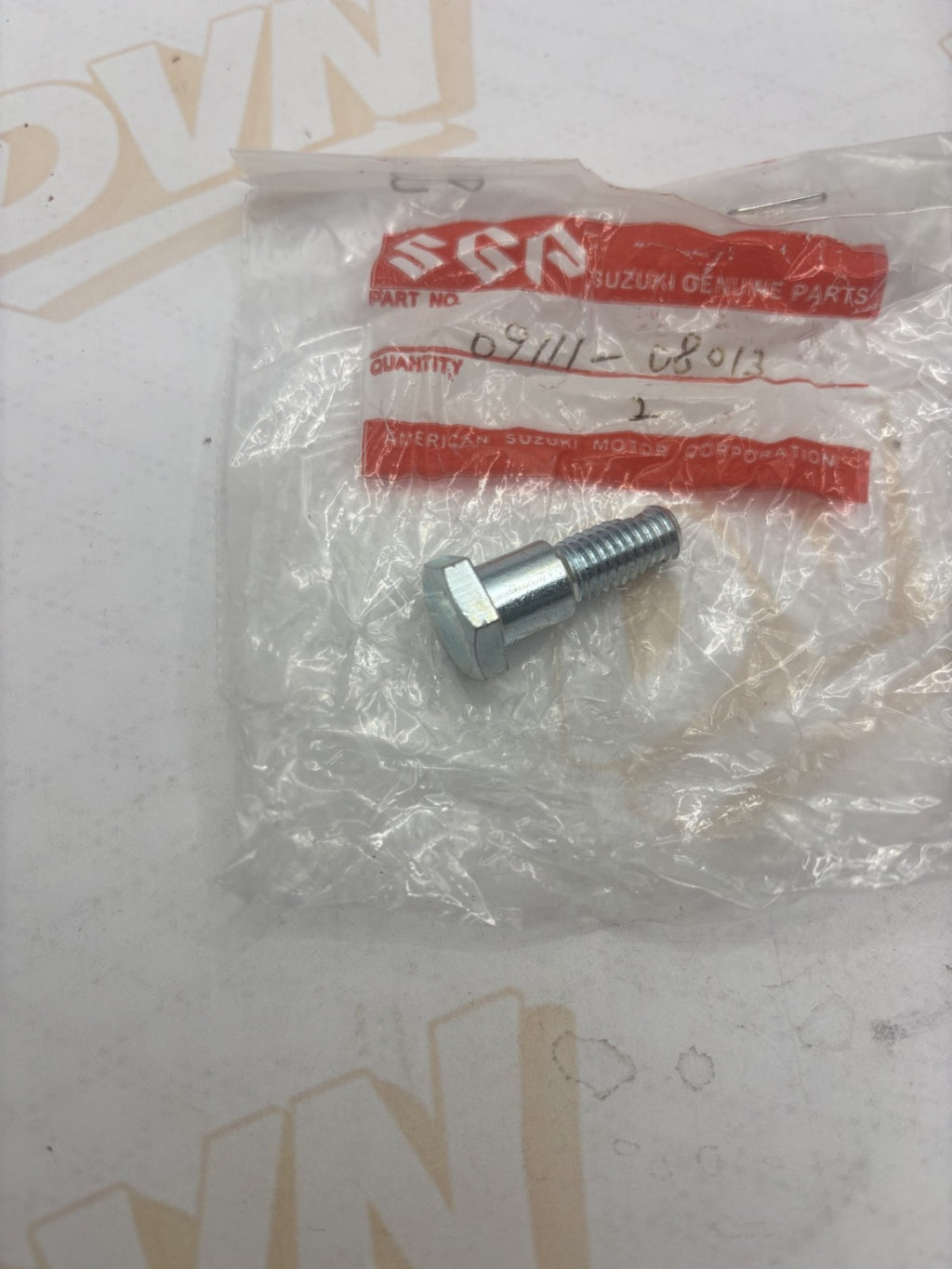 NOS NEW OEM ORIGINAL SUZUKI RM50 RM60 RV90 RV125 BOLT 09111-08013