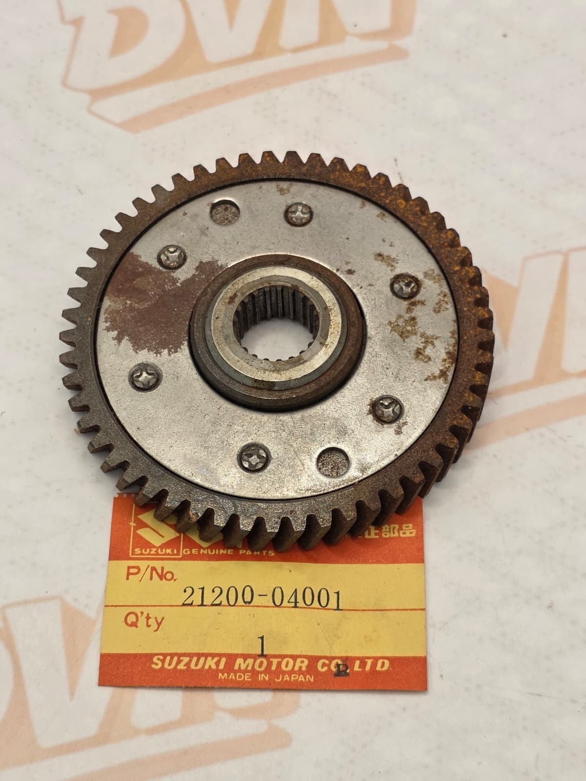 NOS Suzuki OEM Primary Drive Gear 1980-1985 JR50 1983-1984 ALT50 21200-04001