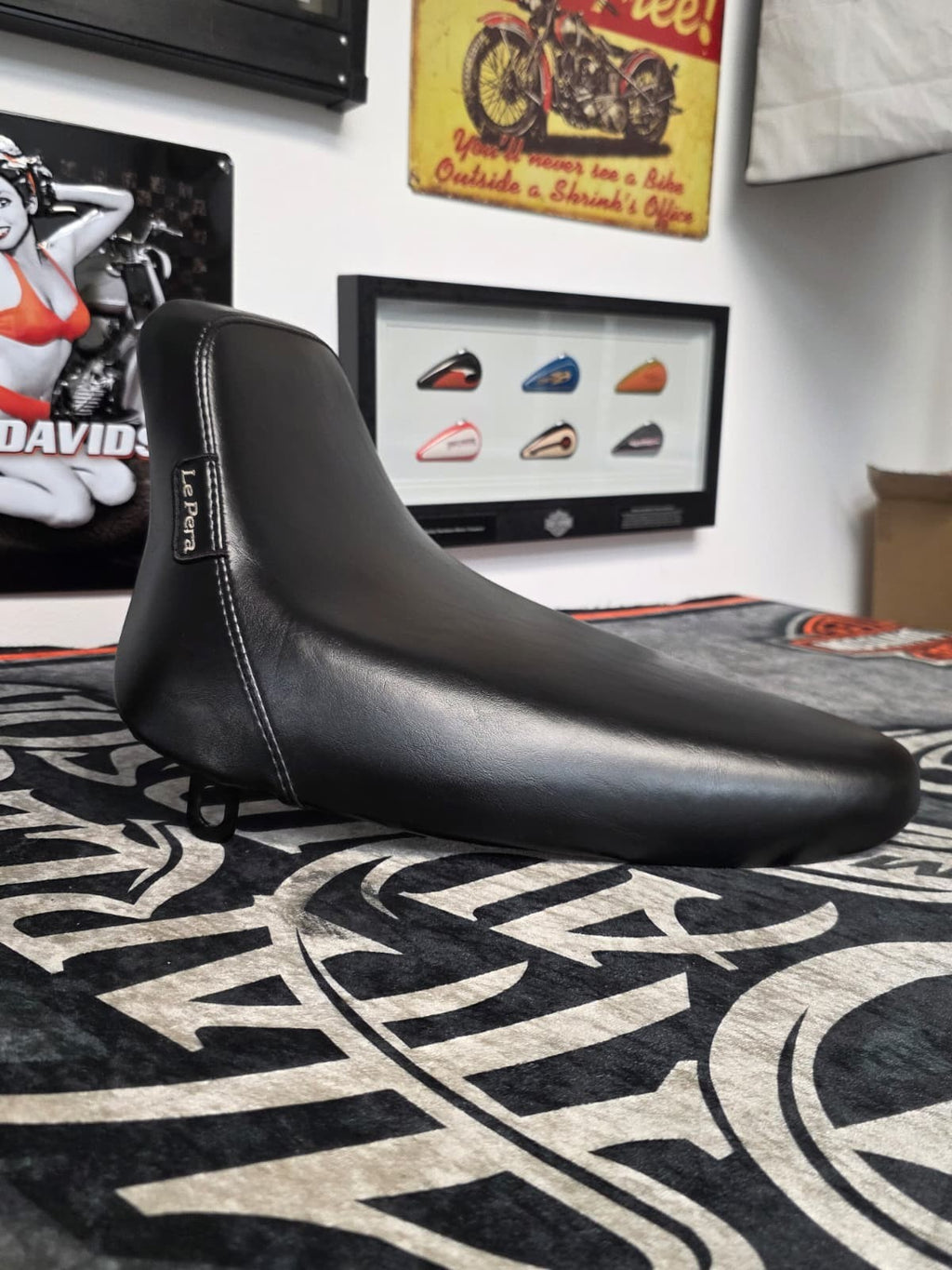 LePera Solo Seat  - fits 1984-1999 Harley-Davidson Softail