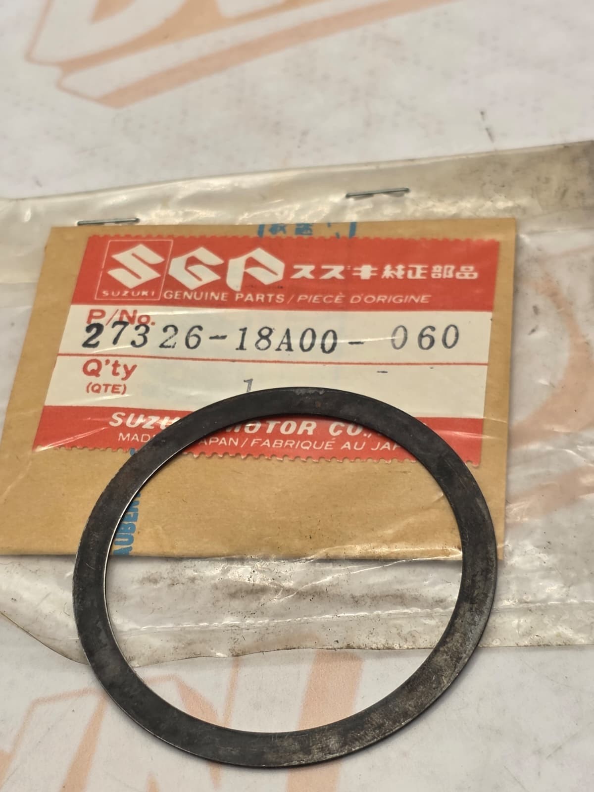 OEM Suzuki LT ATV Final Drive Shim 27326-18A00-060
