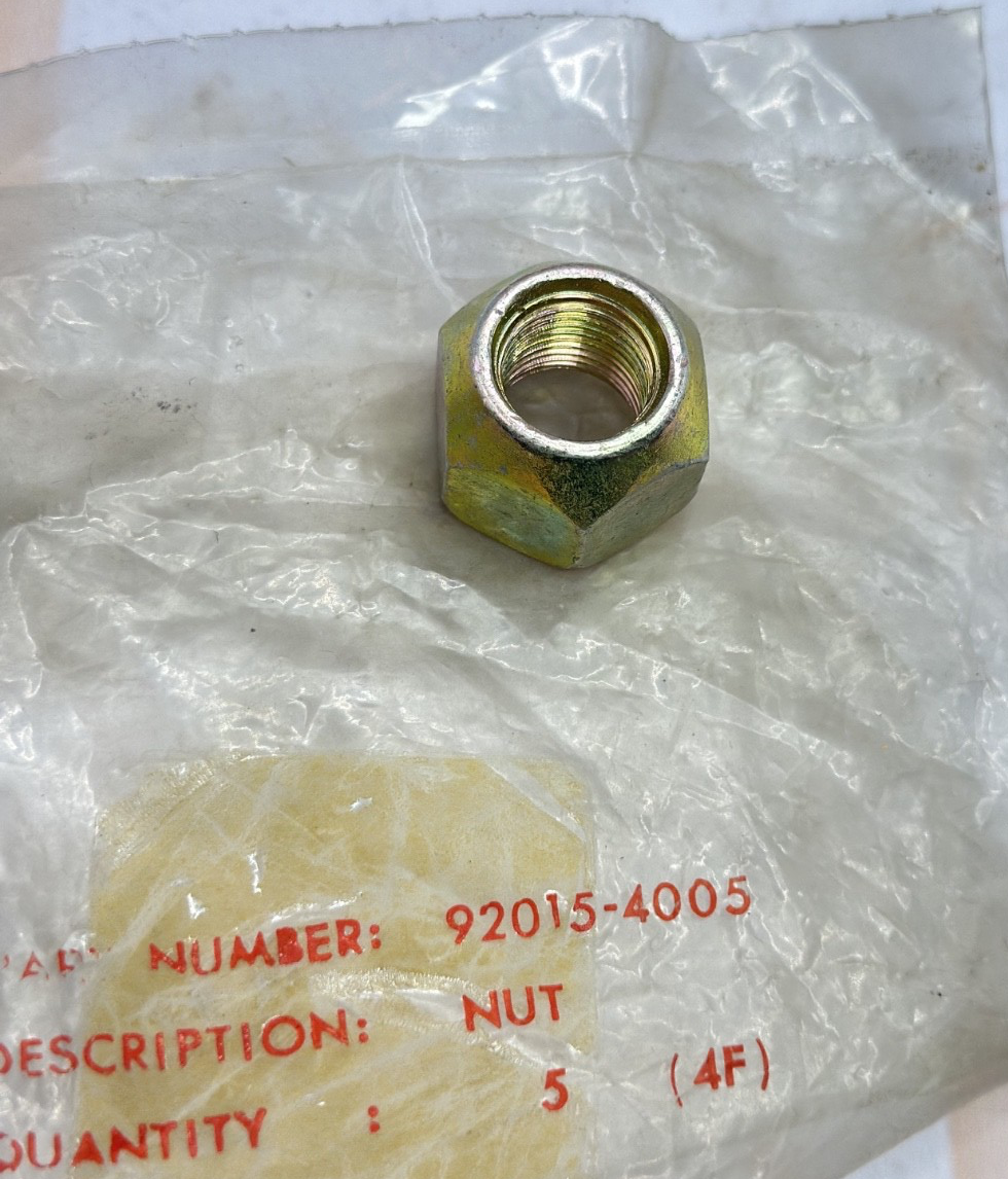 NEW Genuine Kawasaki OEM Nut 92015-4005