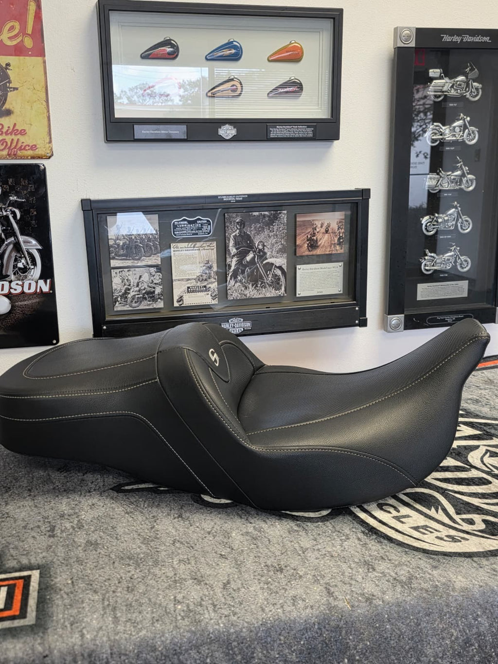SADDLEMEN Seat - FOR HARLEY TOURING MODELS 2008-2023