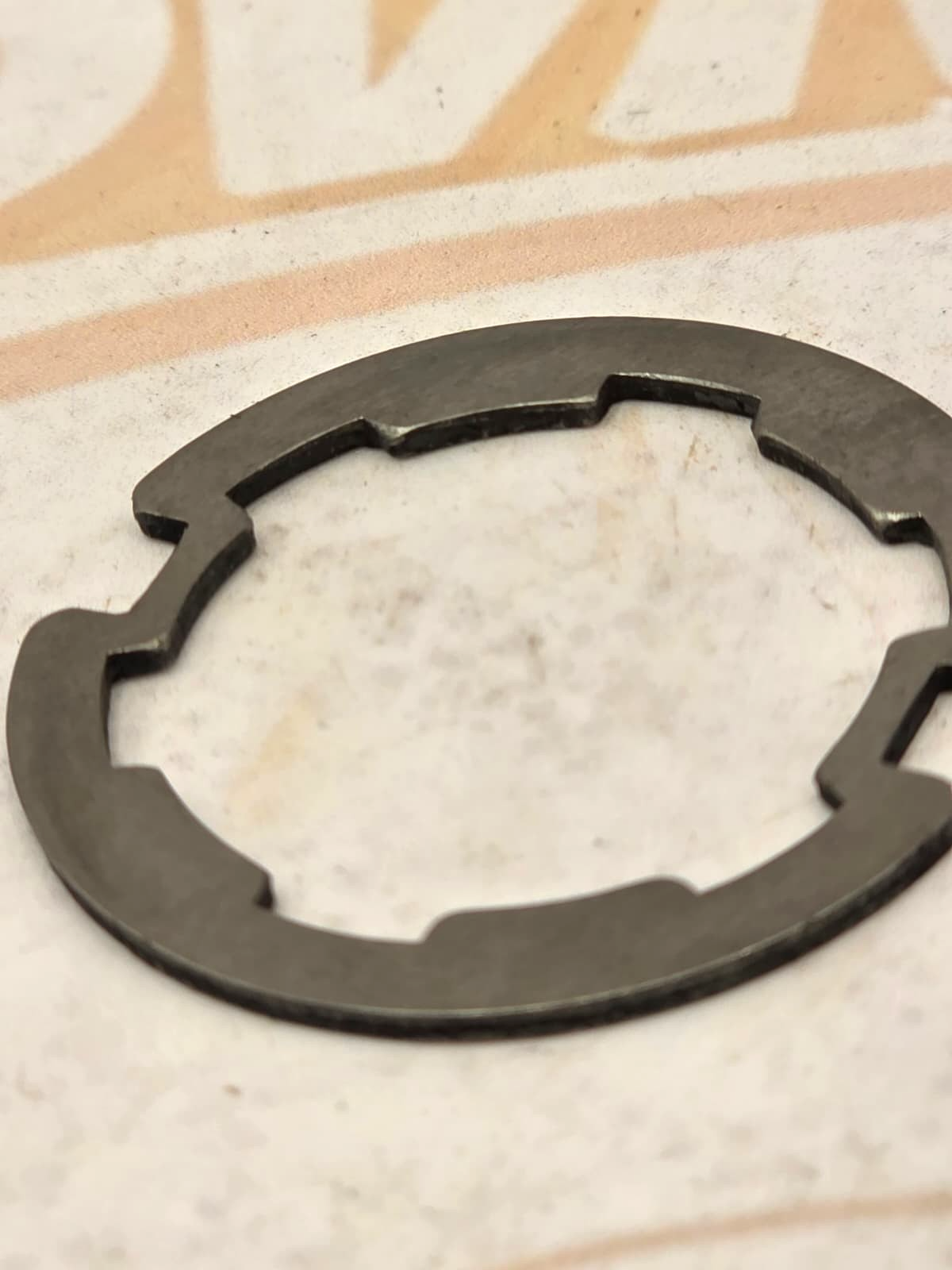 NOS Vintage Suzuki OEM Transmission Drive Gear Spacer Lock Washer 24243-45101