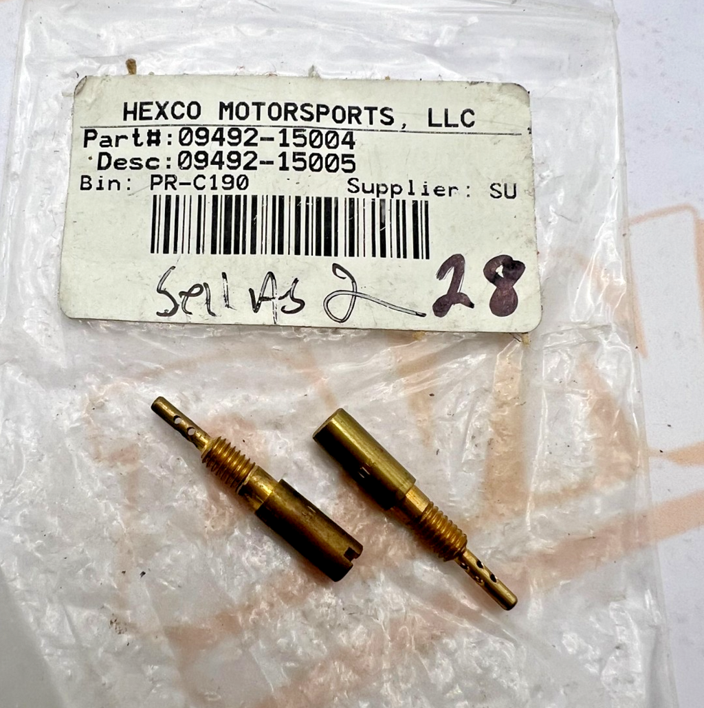 NOS Suzuki OEM Jet Pilot 1979 GS1000 09492-15004 set of 2