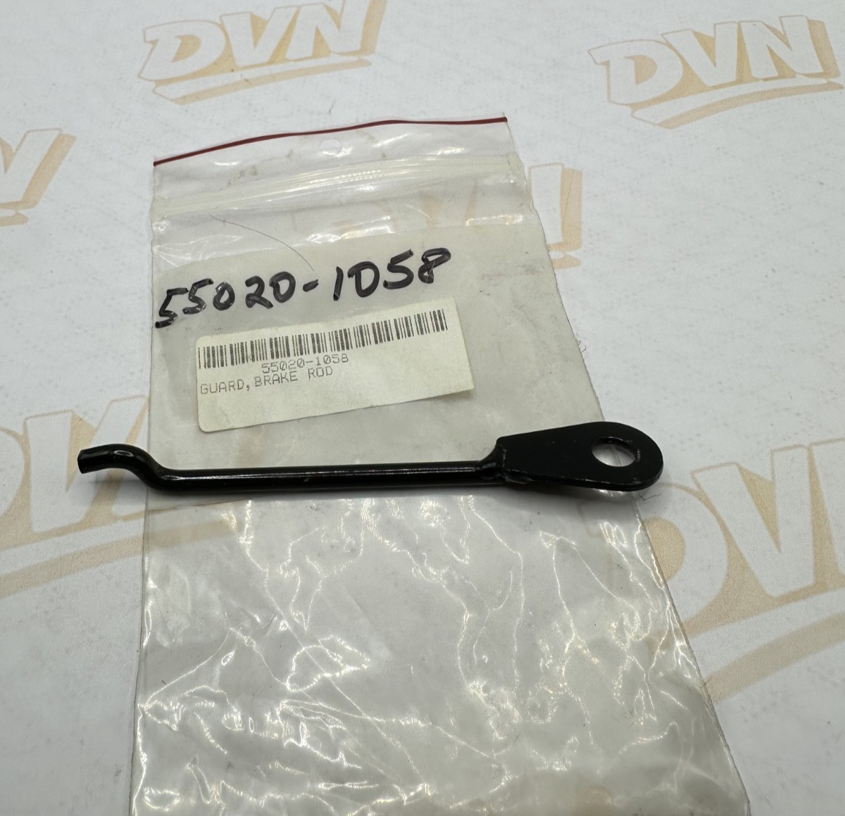 KAWASAKI KX80 KDX80 1981 82 83 BRAKE ROD GUARD NOS OEM 55020-1058