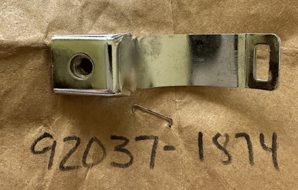 Kawasaki, NOS, VN1500, 1987-99, Clamp, # 92037-1874