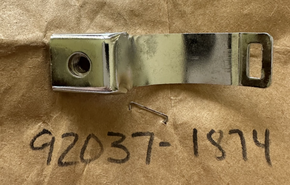 Kawasaki, NOS, VN1500, 1987-99, Clamp, # 92037-1874