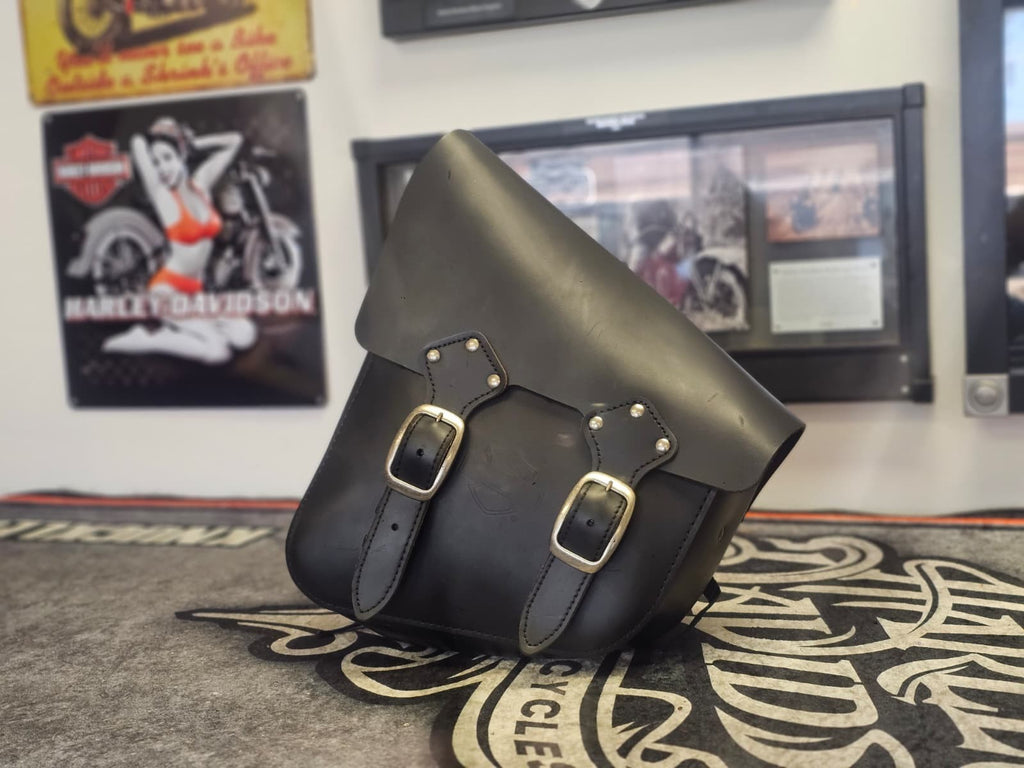 Harley Davidson Original Genuine Motorcycle Saddlebag Black