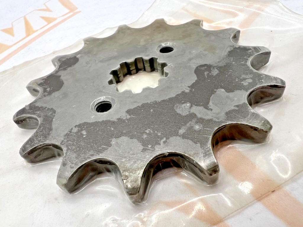 Steel Front Sprocket. 15t x 520.  Fits Suzuki oem 27511-11301. GS250/300. FS134