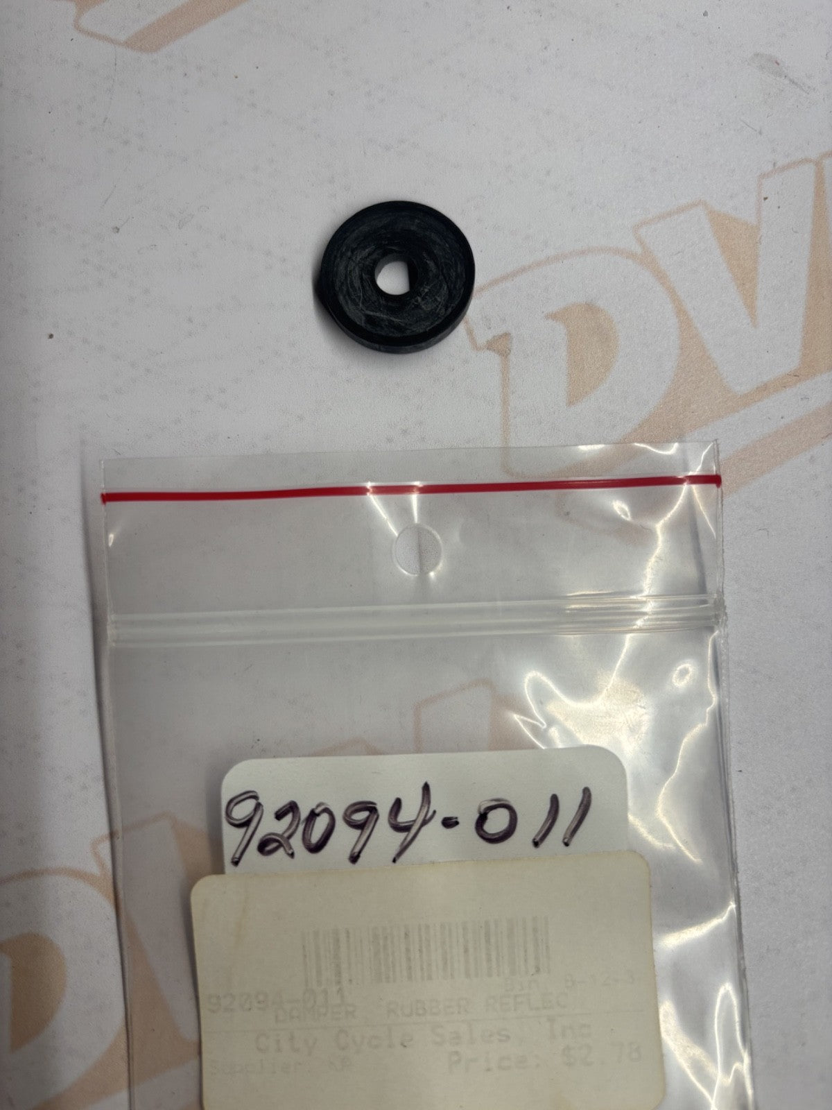 NOS Kawasaki 92094-011 Rubber Reflector Damper OEM