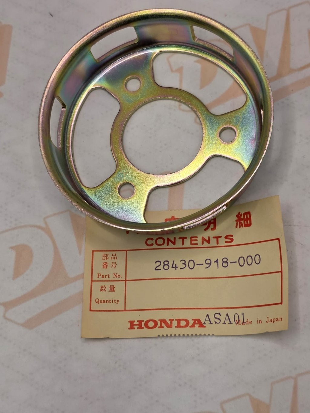 New Genuine Honda 28430-918-000 Pulley, Starter