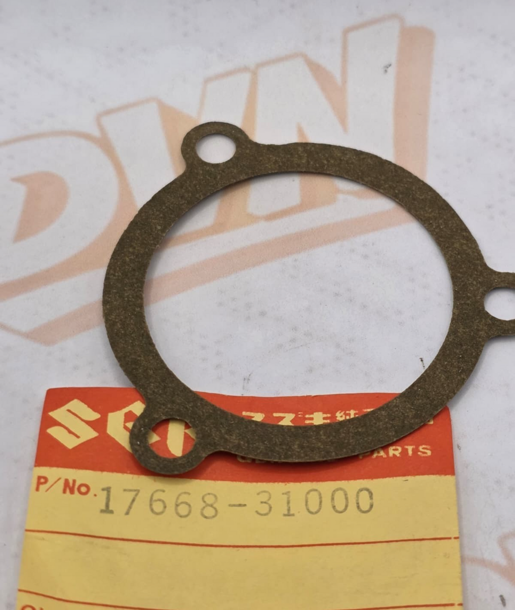 NOS SUZUKI 1972-77 GT750 WATER BUFFALO THERMOSTAT COVER GASKET 17668-31000 OEM
