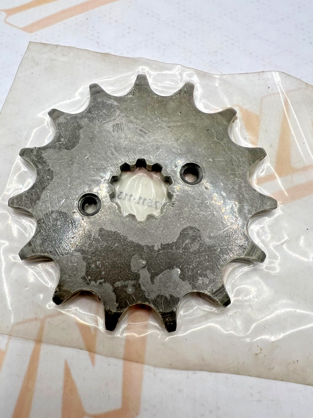 Steel Front Sprocket. 15t x 520.  Fits Suzuki oem 27511-11301. GS250/300. FS134