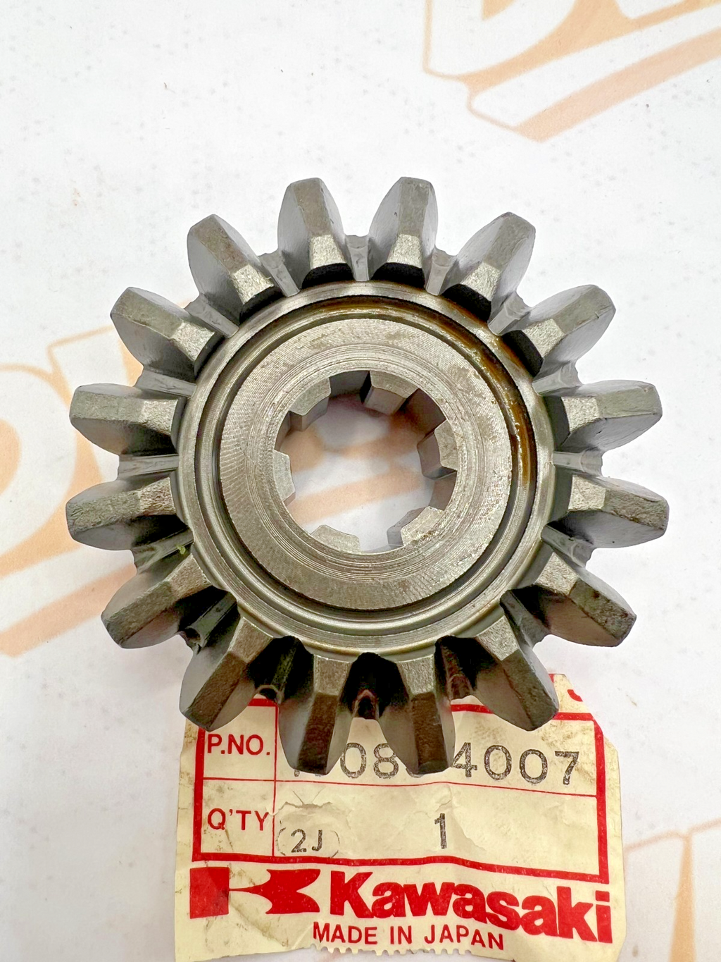 NOS Kawasaki 16T Bevel Gear 1983-1984 KLT200 KLT250 16085-4007