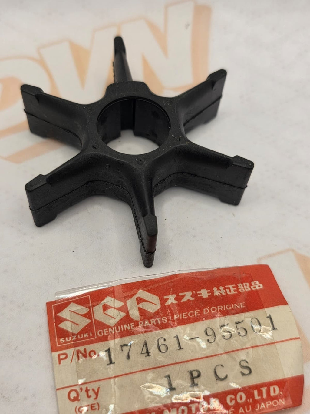 Water Pump Impeller for Suzuki Outboard DT 50 60 75 85 HP 17461-95501