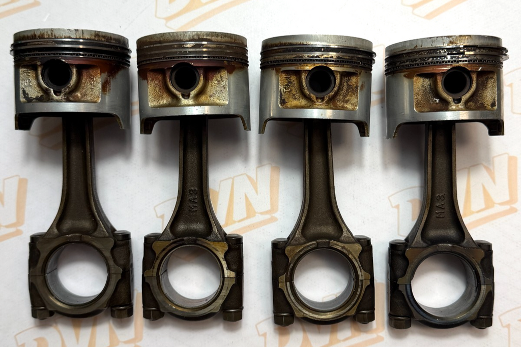 1983 Honda CB1000 OEM Engine Pistons Rings Connecting Rod Assembly 13101-MG1-670