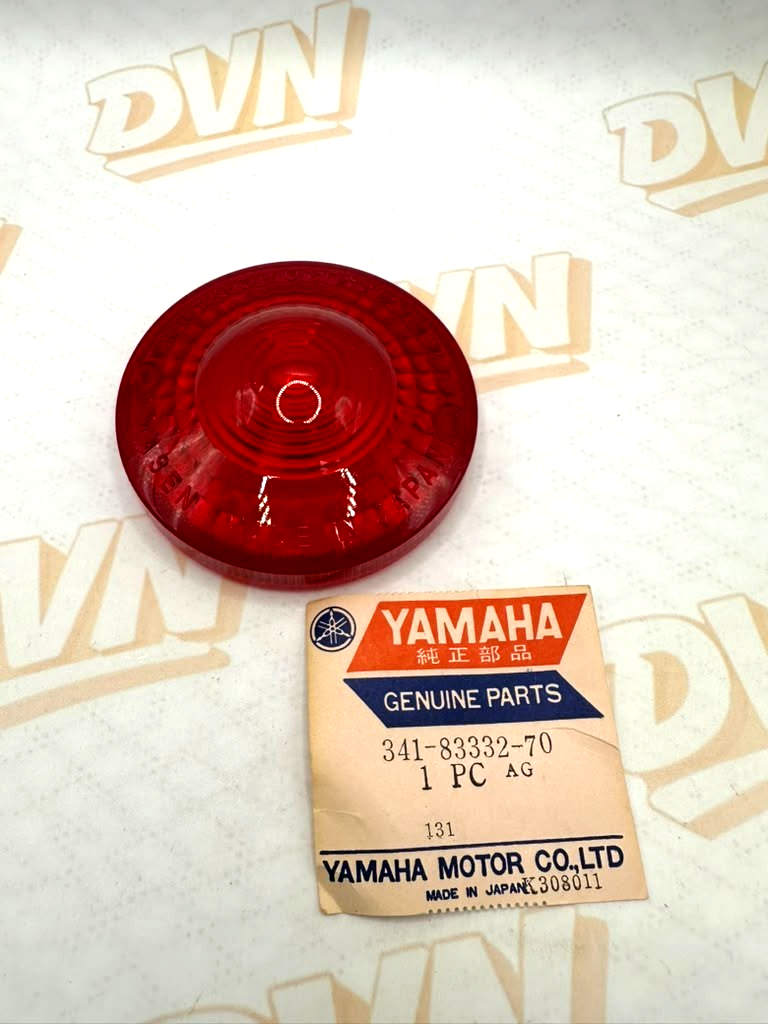 NOS Yamaha (RED) Flasher Lens TX RD OEM 341-83332-70-00