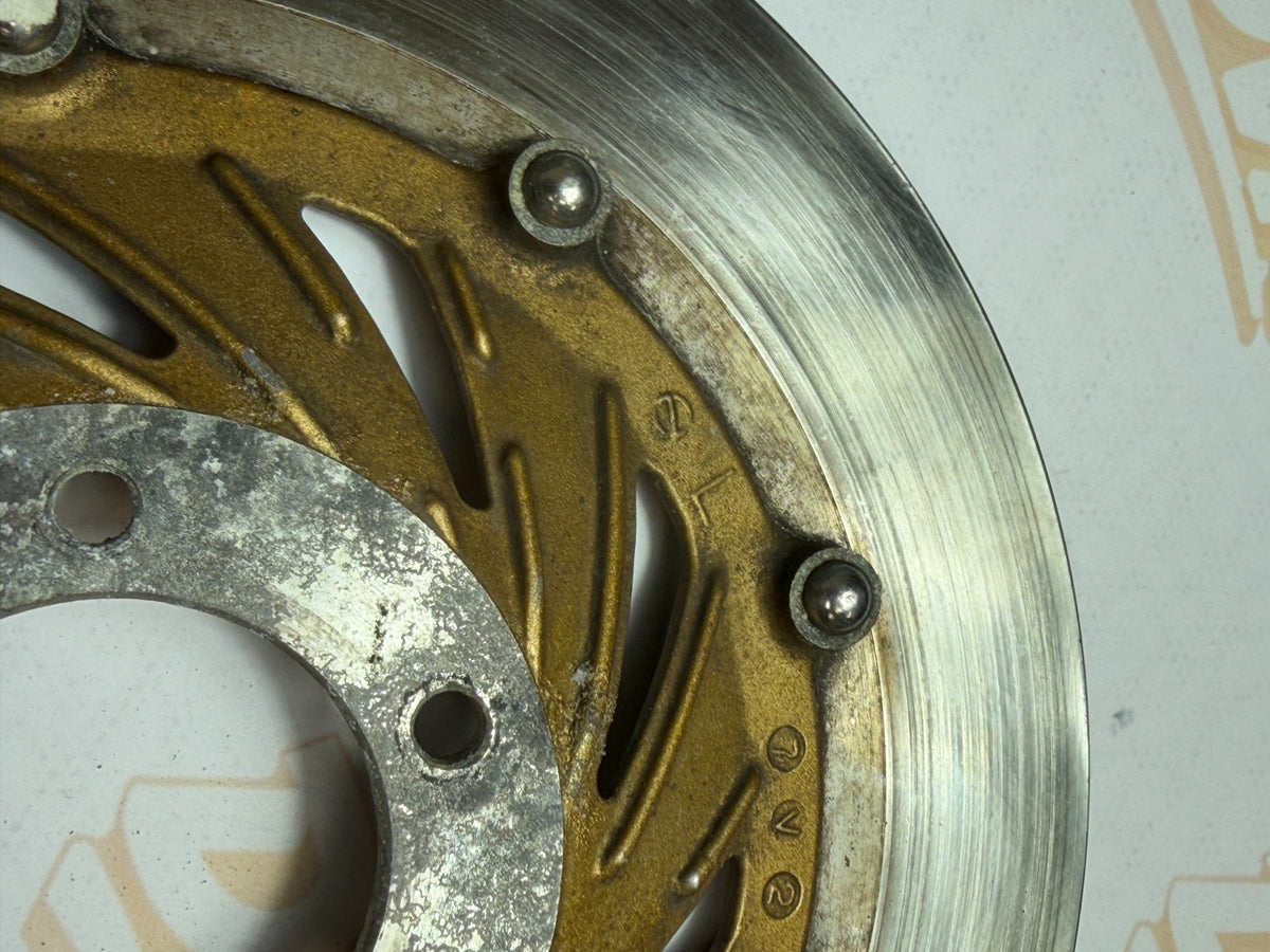 Honda OEM Left Front Brake Disc 1981-82 CX500 1983 CX650 CB1100F 45220-MC7-000