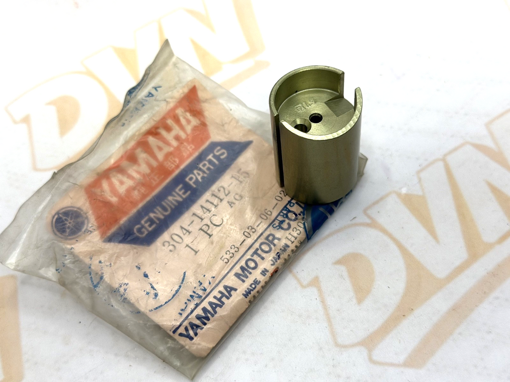 NEW NOS Factory Yamaha CARBURETOR THROTTLE VALVE #304-14112-15 YZ80 DT100 LT