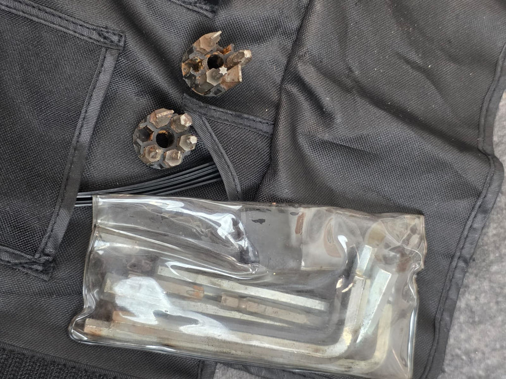 Harley Davidson roll up tool kit w/ Tools Kit