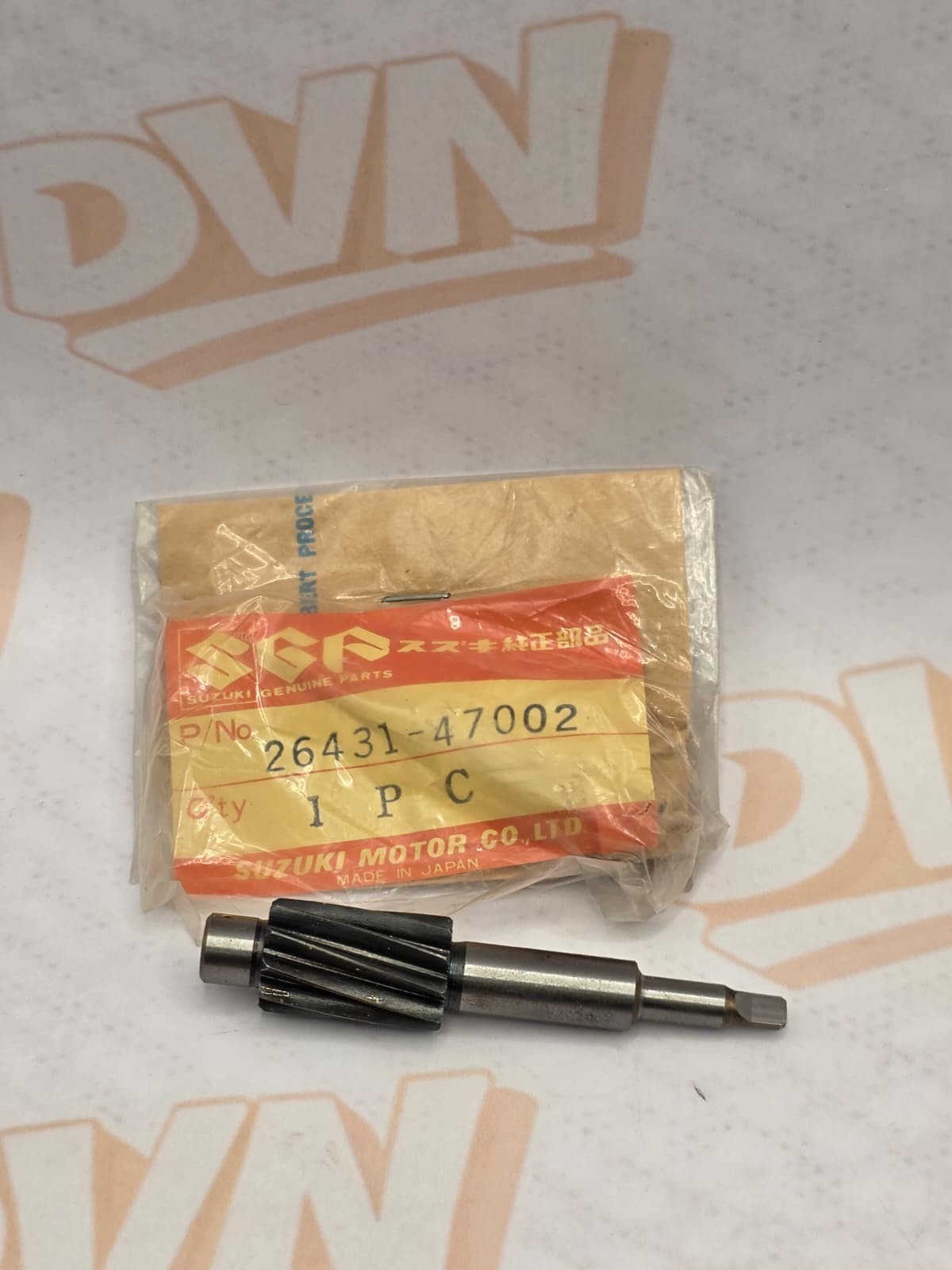 OEM Suzuki GEAR, TACHOMETER DRIVEN  26431-47002 GS DR GN