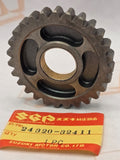 NOS 24320-32411 DR400/GN400/GN250/GZ250/TU250 Genuine Suzuki 27T 2nd Driven Gear