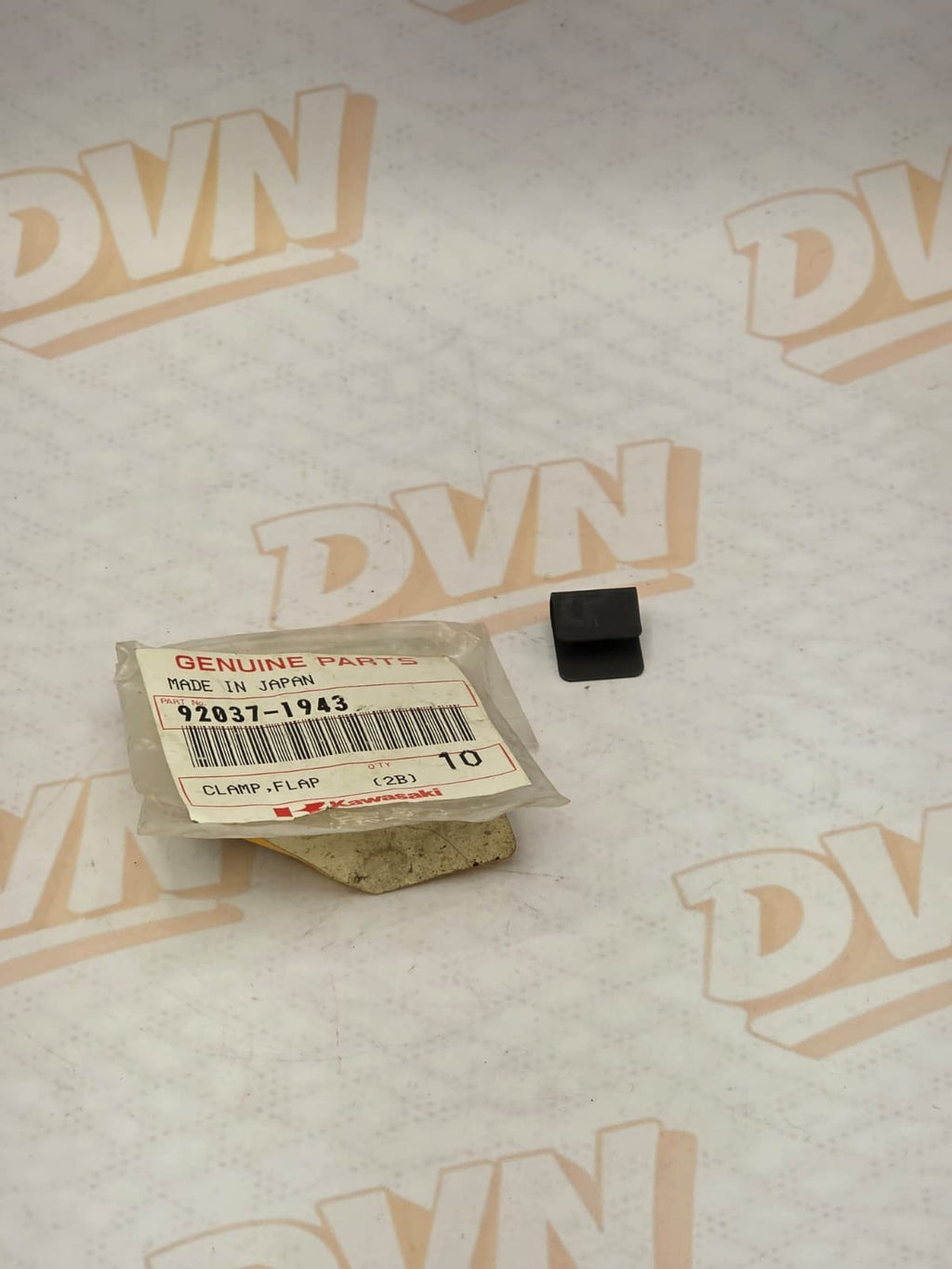 OEM Kawasaki 92037-1943 Flap Clamp NOS