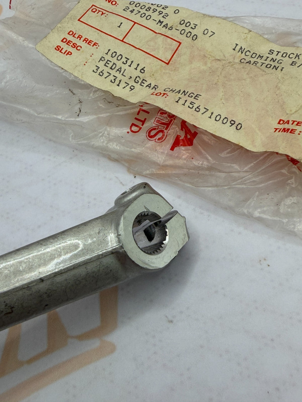 HONDA SHIFTER PEDAL CBX550F 1982 24700-MA6-000