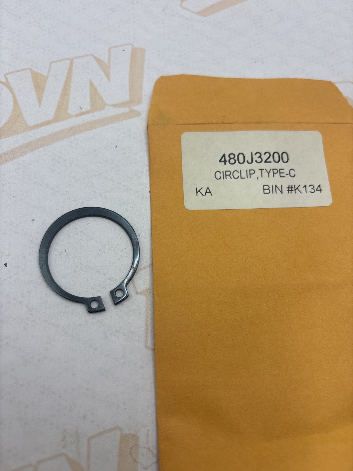 New OEM Kawasaki 480J3200 Circlip NOS