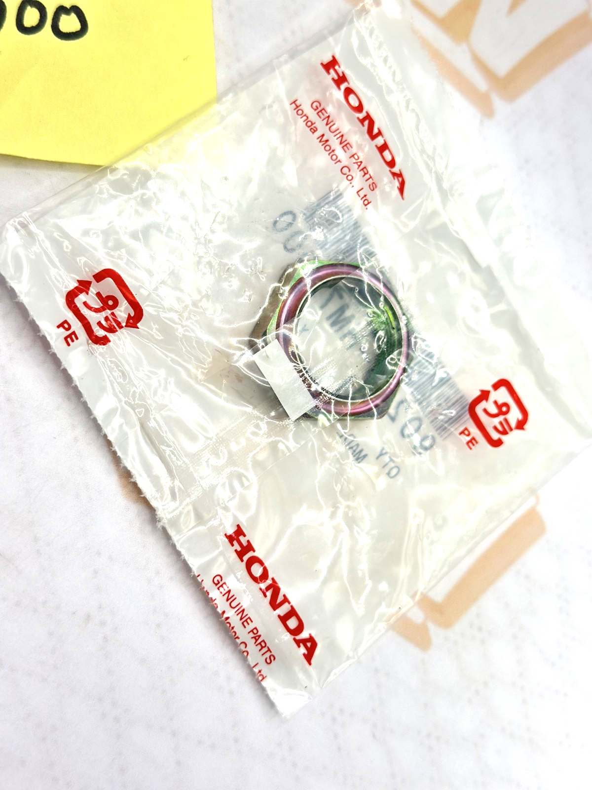 Honda Genuine Nut, Lock (20Mm) - 90235-Hm7-000