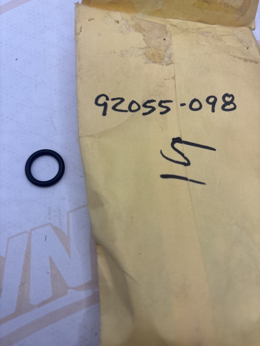 Kawasaki KL KLT KLX KX KLF KVF Filter Case O-Ring OEM 92055-098
