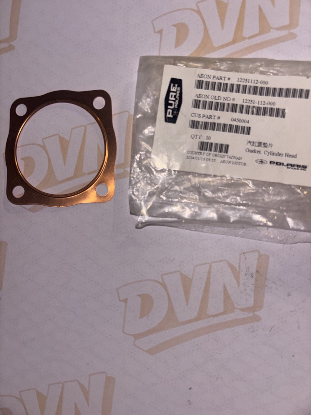 New OEM Polaris 0450004 Cylinder Head Gaskets