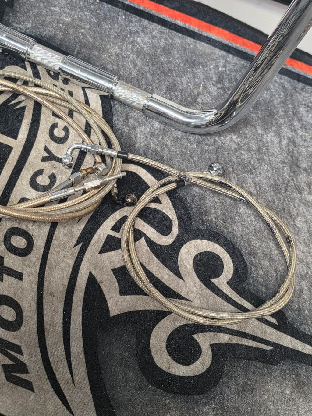 HarleyDavidson HERITAGE FLSTS, 97-2006  Wild . Chubby Ape Springer Handlebar KIT