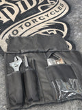 Harley Davidson roll up tool kit w/ Tools Kit