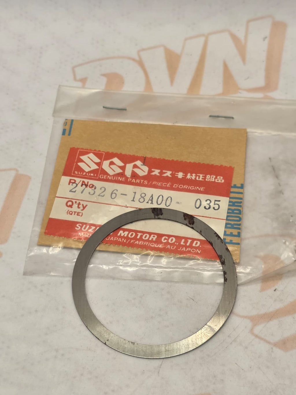 NOS OEM Suzuki 27326-18A00-035 Shim Gear Final Drive LT230