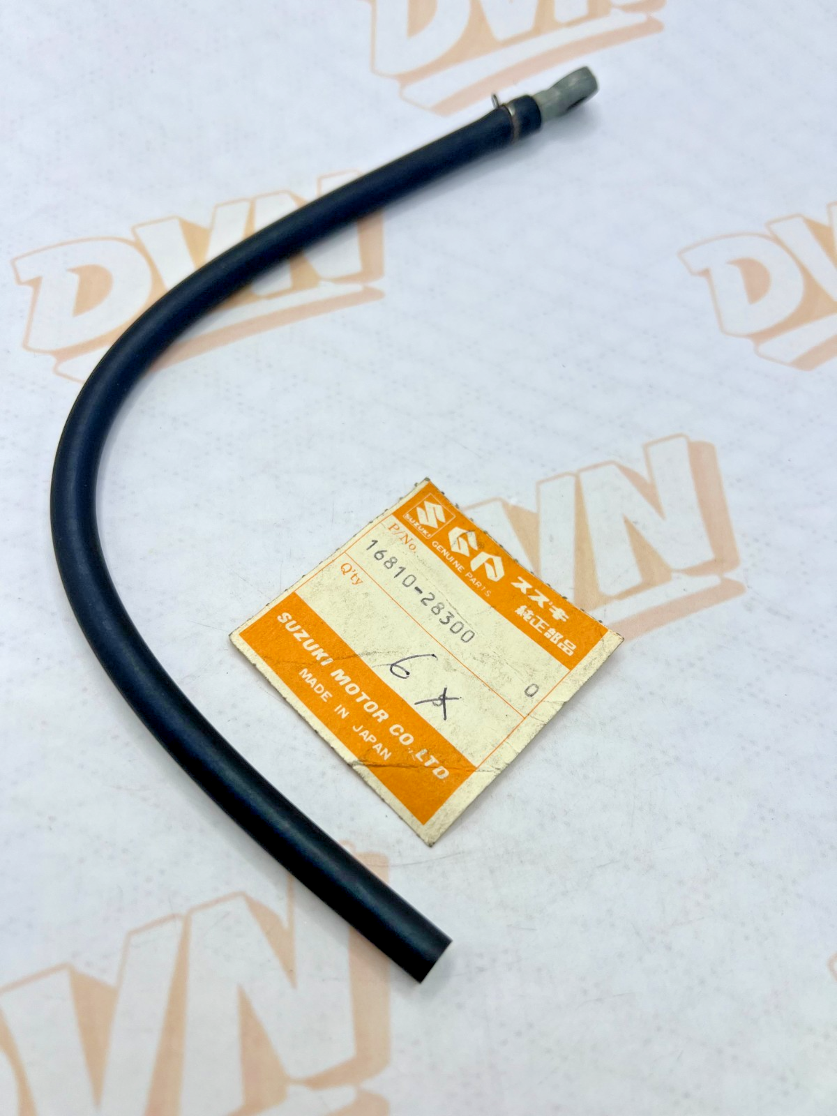 SUZUKI NOS OEM HOSE, OIL INLET. 16810-28300