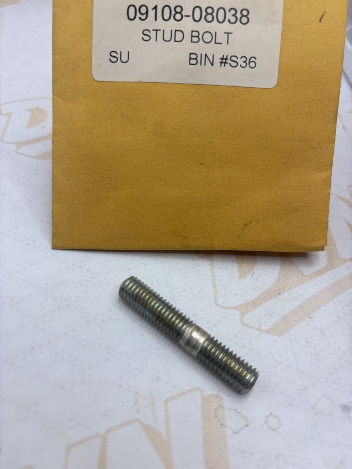 NOS Genuine Suzuki Stud Bolt 09108-08038