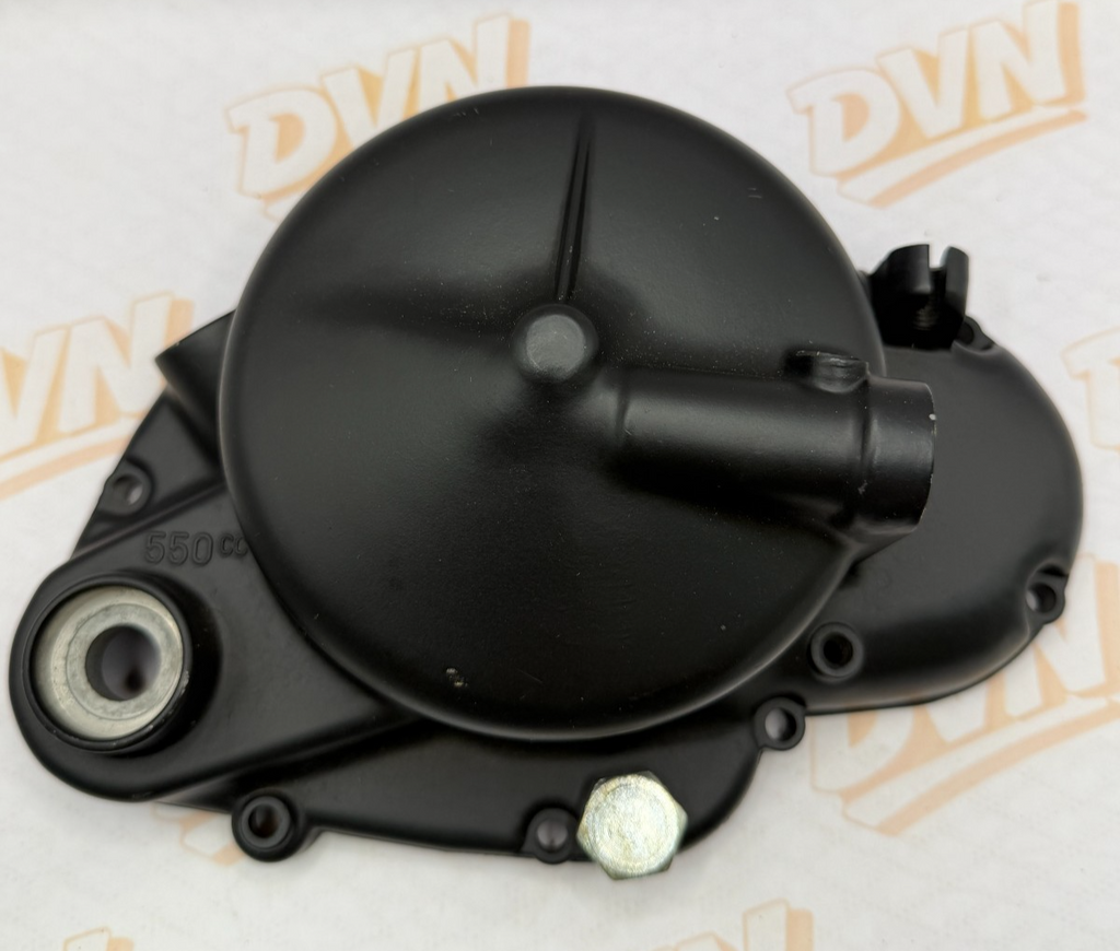 NOS 1975 Suzuki TC125 OEM Clutch Cover Engine Side Cover Assy 11300-28860