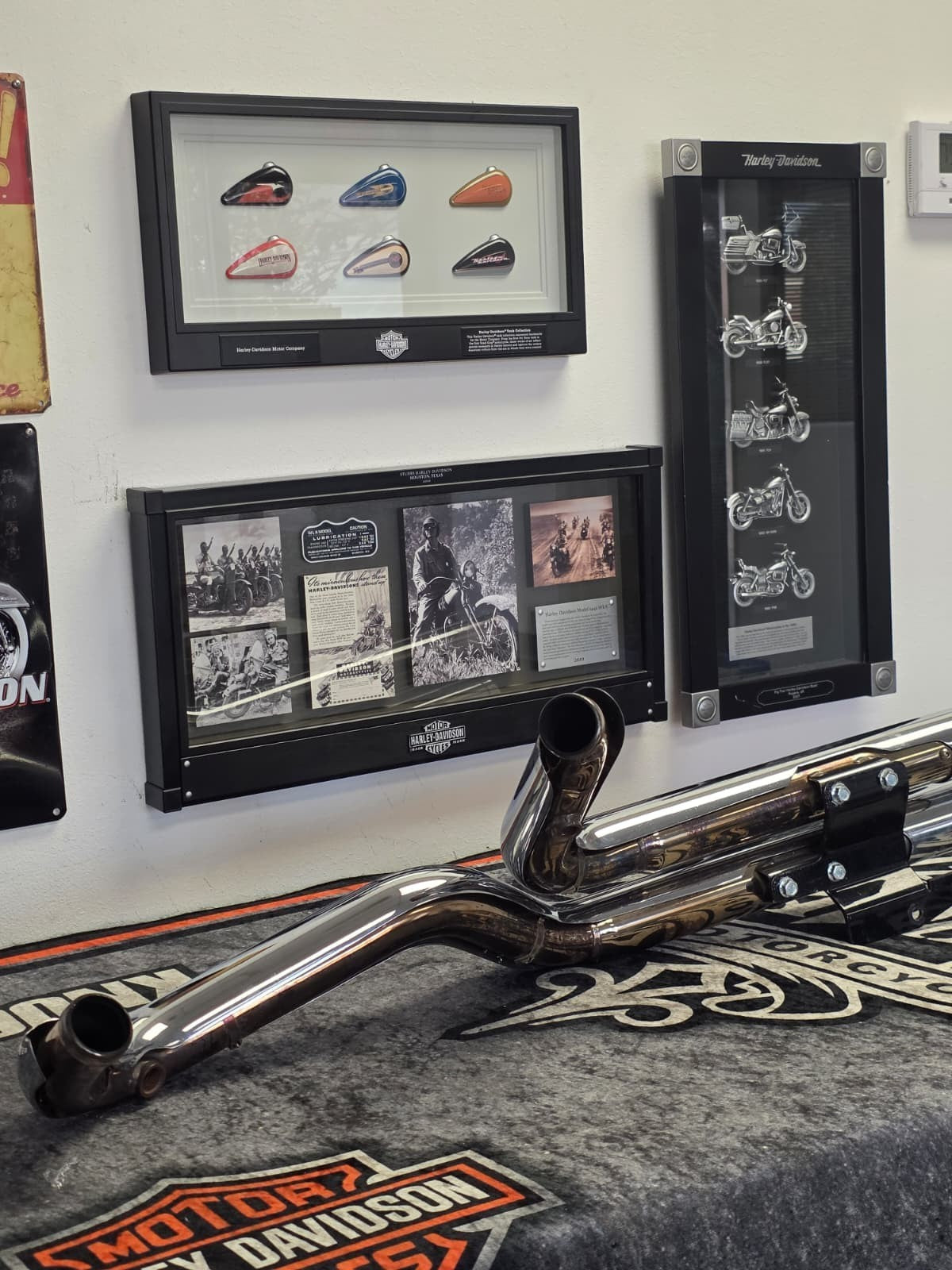 HARLEY-DAVIDSON SPRINGER SOFTAIL  EFI COMPLETE EXHAUST SYSTEM PIPE SUPERTRAPP