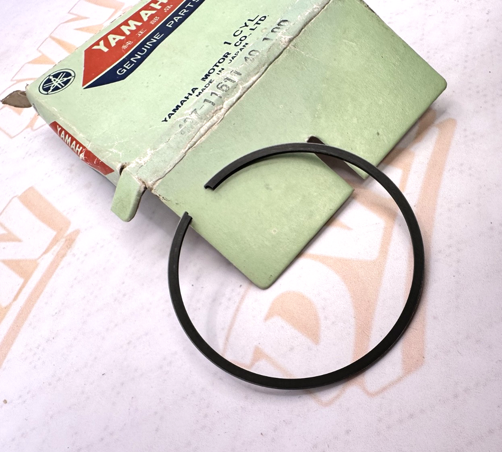 1974-1975 Yamaha MX100 OEM 1.00 Oversize Piston Ring 427-11611-40