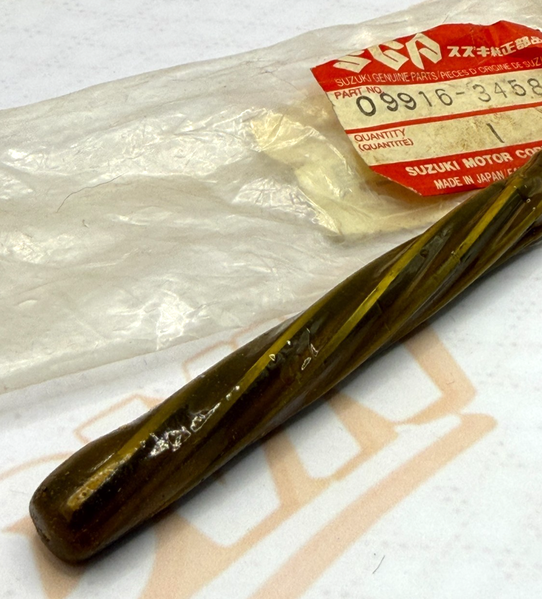 SUZUKI OEM VALVE GUIDE REAMER 09916-34580