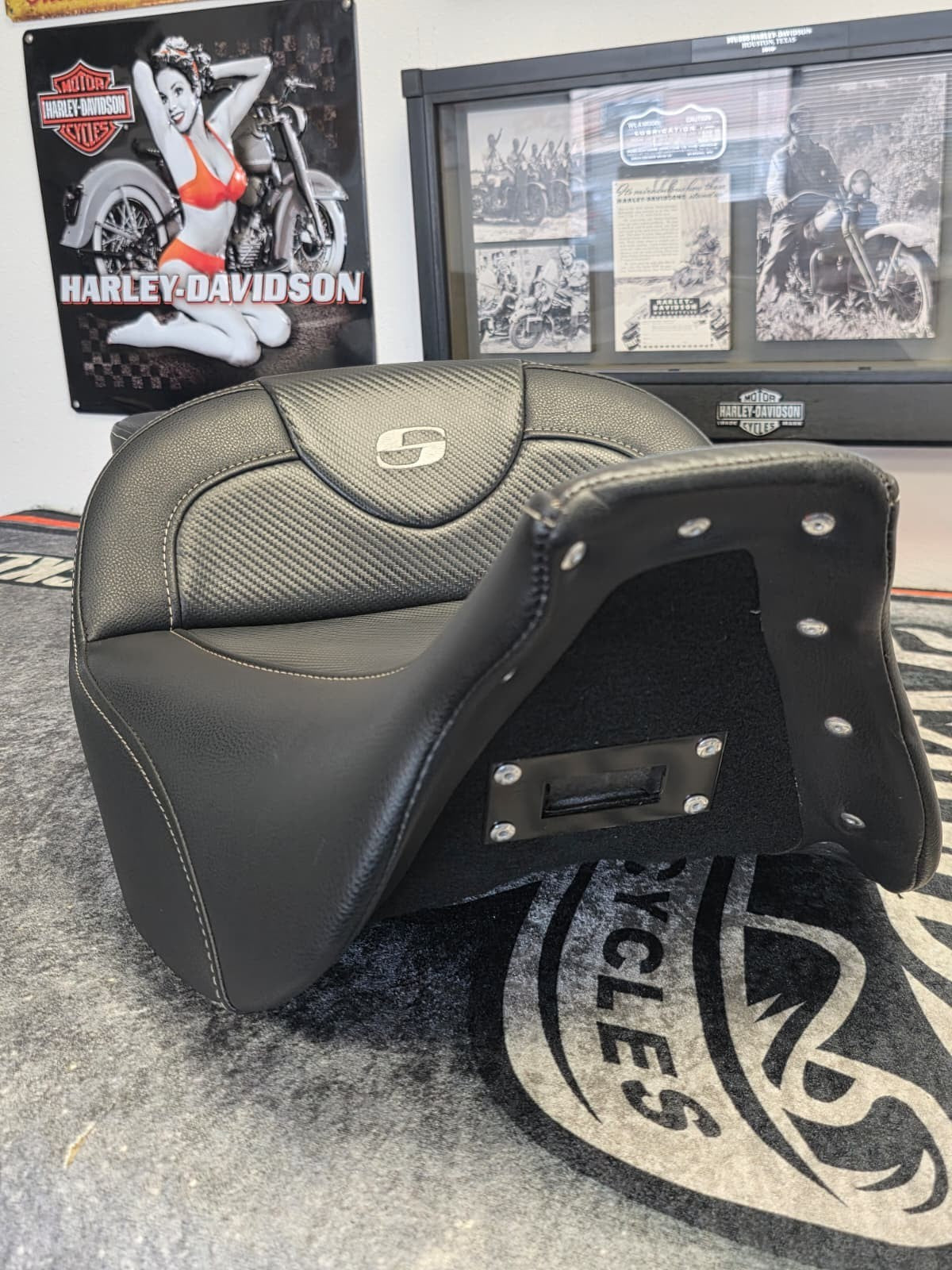 SADDLEMEN Seat - FOR HARLEY TOURING MODELS 2008-2023